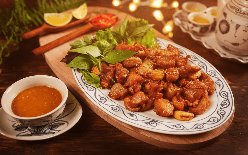 Bê chao tương gừng đặc sản Ba Vì