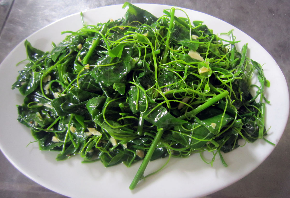 Rau sắng rau bò khai đặc sản rừng Ba Vì