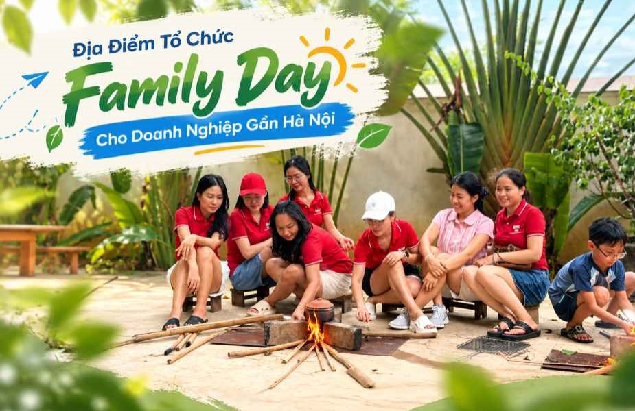 A Family Day Venue for Businesses Near Hanoi