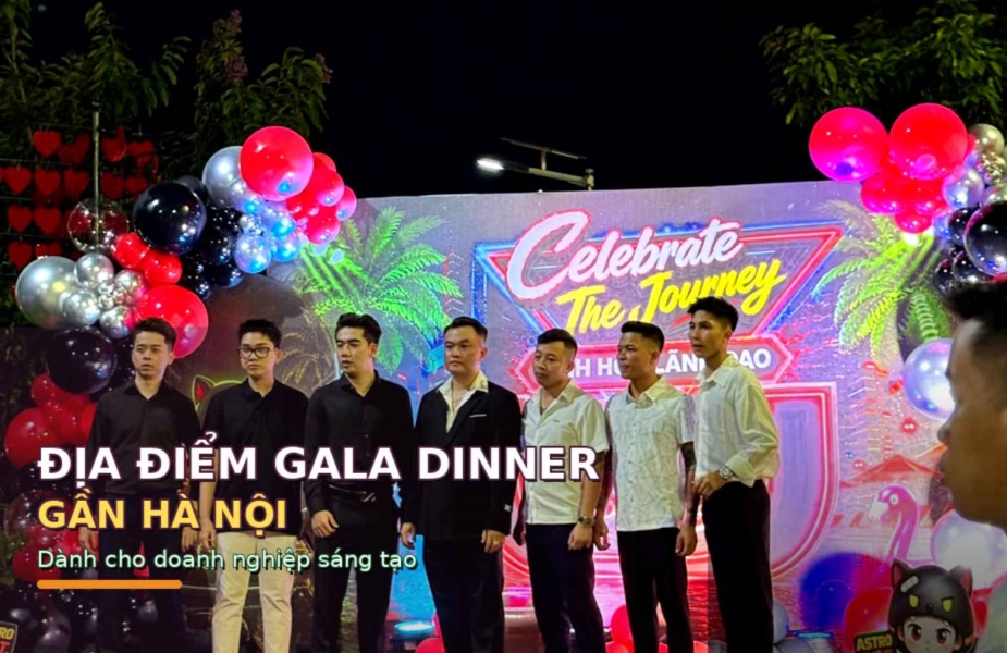 A Gala Dinner Venue Near Hanoi for Creative Businesses