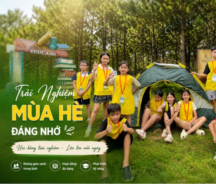 Educational Summer Camp at Eduland Ba Vi — Where Kids Learn With Their Hands & Their Feet