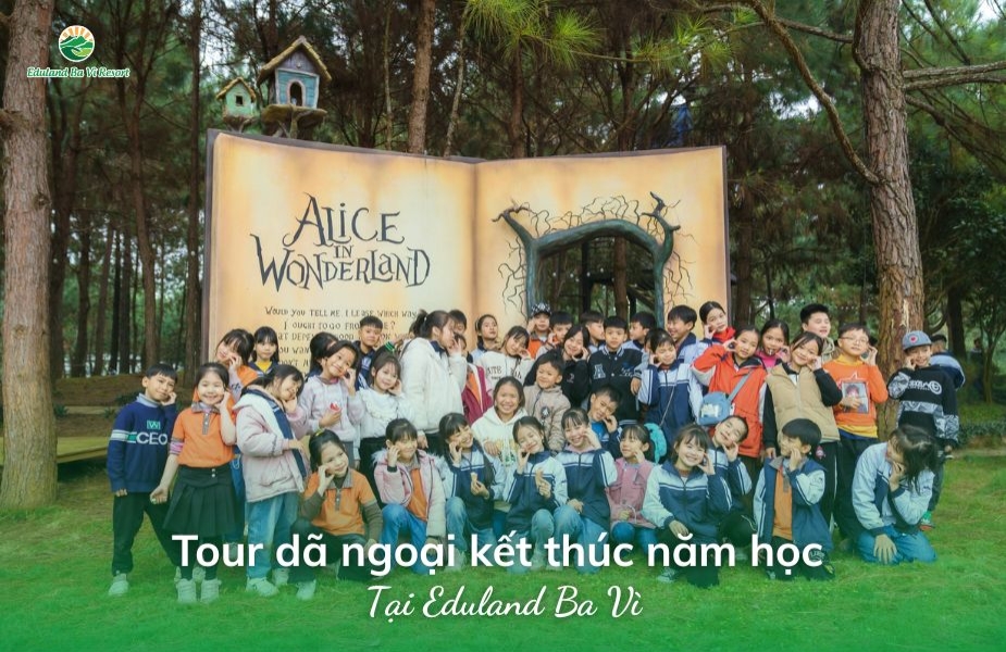 Hành trình mùa hè rực rỡ: Tour dã ngoại kết thúc năm học tại Eduland Ba Vì
