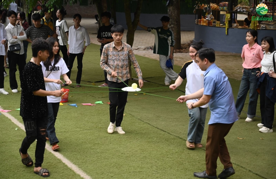 Không gian lý tưởng tổ chức team building tại Ba Vì cùng EDULAND BAVI