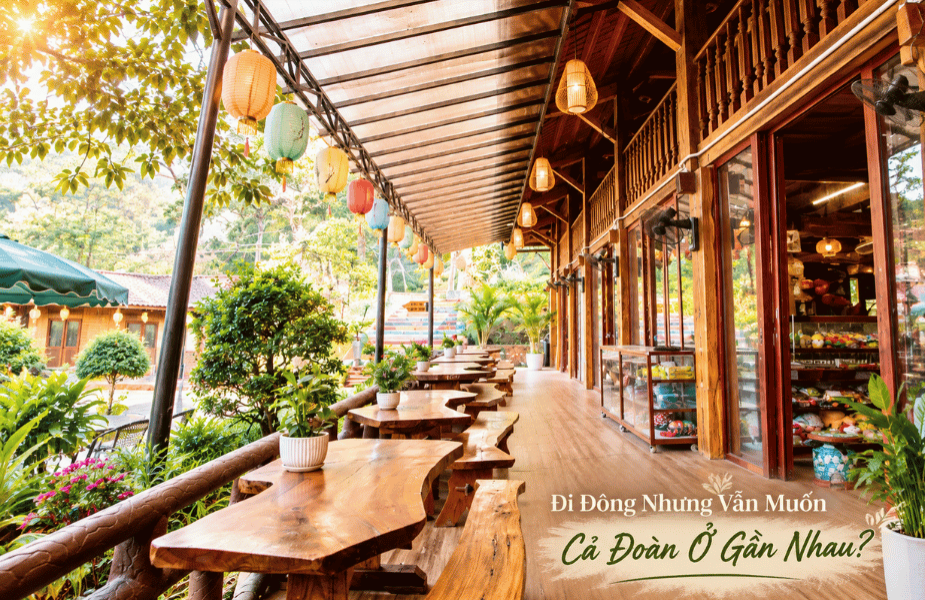 Travelling in a Large Group but Want Everyone to Stay Close Together? The Mường Stilt House at Eduland Ba Vi
