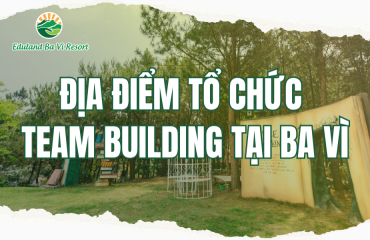 Địa điểm team building tại Ba Vì: Trải nghiệm những dịch vụ trọn vẹn tại Eduland Ba Vì