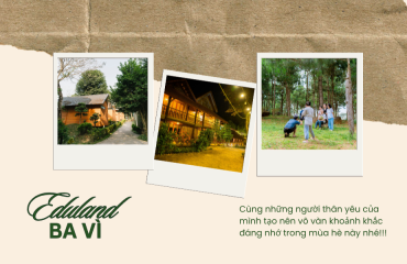 Family Resort Near Hanoi – Eduland Ba Vi, Surrounded by Lush Nature, Just 60 Minutes Away