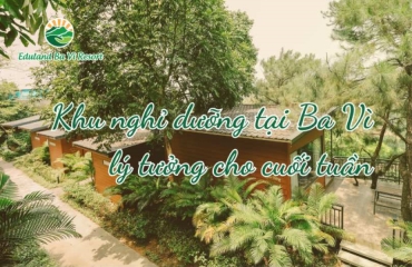 Khu nghỉ dưỡng tại Ba Vì lý tưởng cho cuối tuần: Trải nghiệm khác biệt tại Eduland Resort