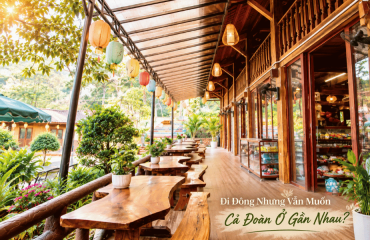 Travelling in a Large Group but Want Everyone to Stay Close Together? The Mường Stilt House at Eduland Ba Vi